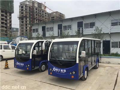  14座电动观光车电动看房车